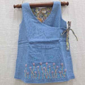 Blue Blossom Wrap Dress (Two way dress)