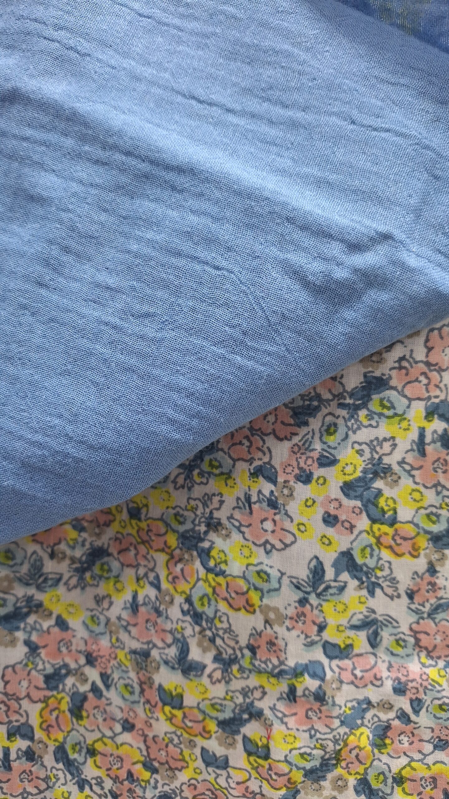 Blue Blossom Wrap Dress (Two way dress) - Image 7