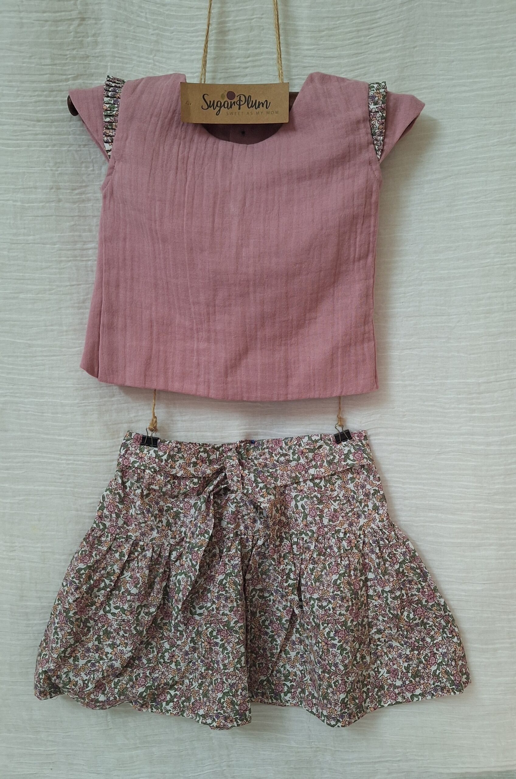 Floral Skirt Co-Ord Set - Image 2