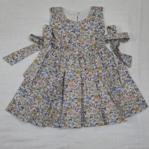 Meadow Bloom Tie-Up Dress