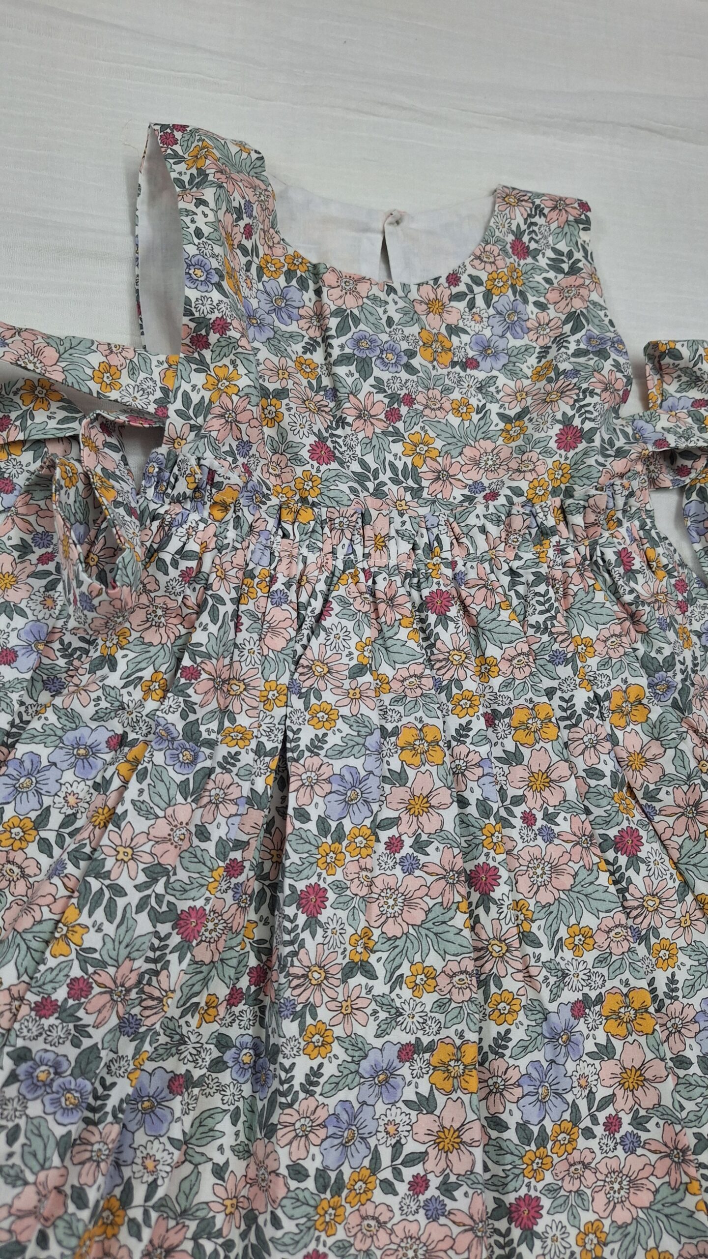 Meadow Bloom Tie-Up Dress - Image 3