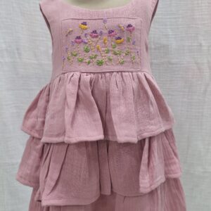 Blush Garden Tiered Frock
