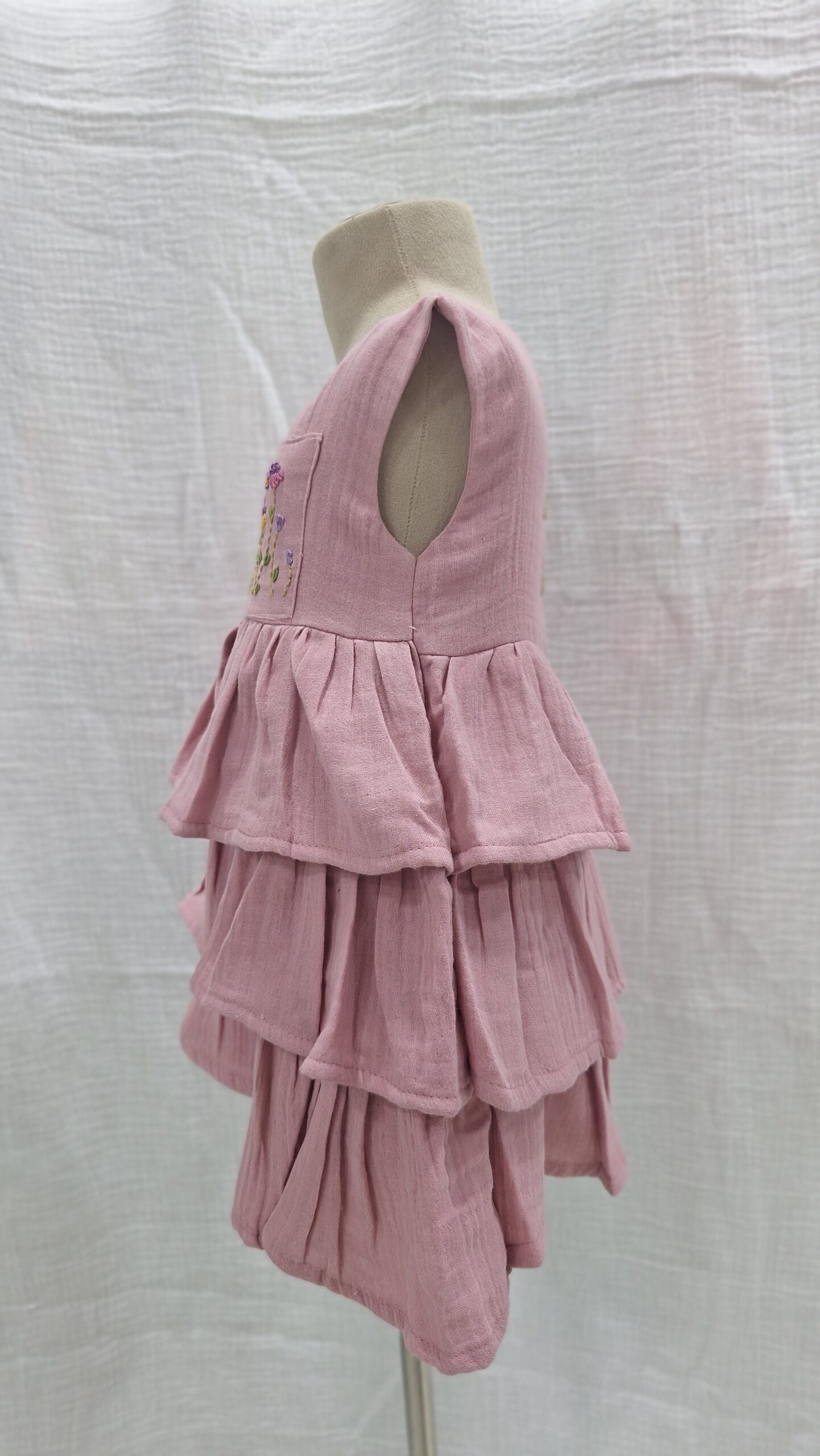 Blush Garden Tiered Frock - Image 4