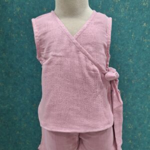 Blush side tie