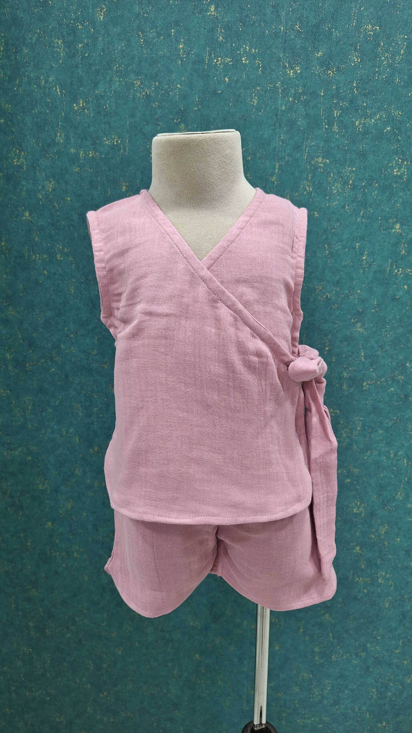 Blush side tie