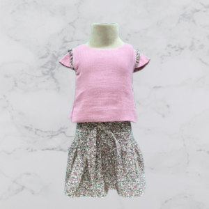 Floral Skirt Co-Ord Set